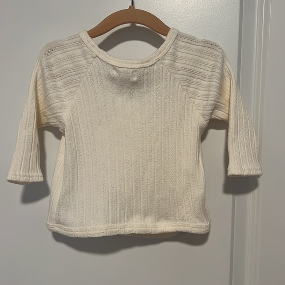 Rabbit & Bear Organic Cream Kids Sweater Set - Picture 6 of 6